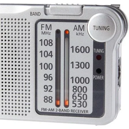 Panasonic RF-P150D Radio Portátil AM/FM Plata Panasonic RF-P150D Radio Portátil AM/FM Plata